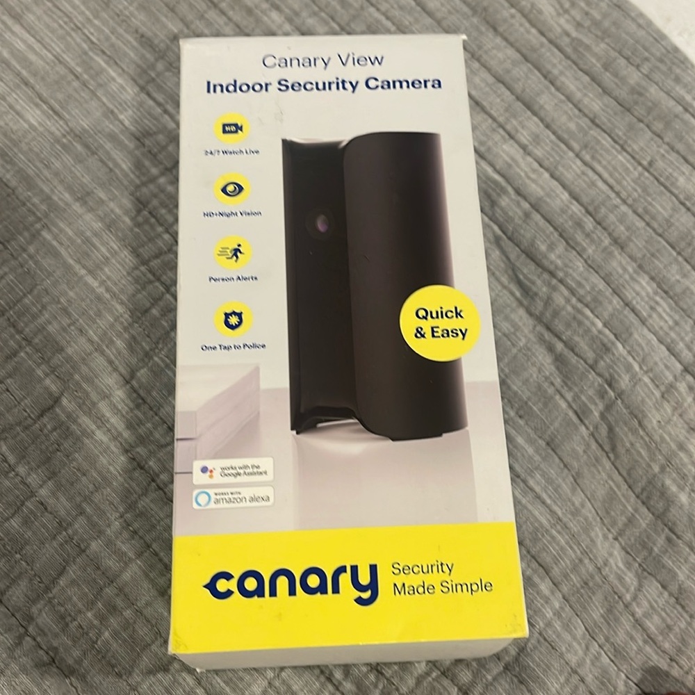 Canary indoor security camera